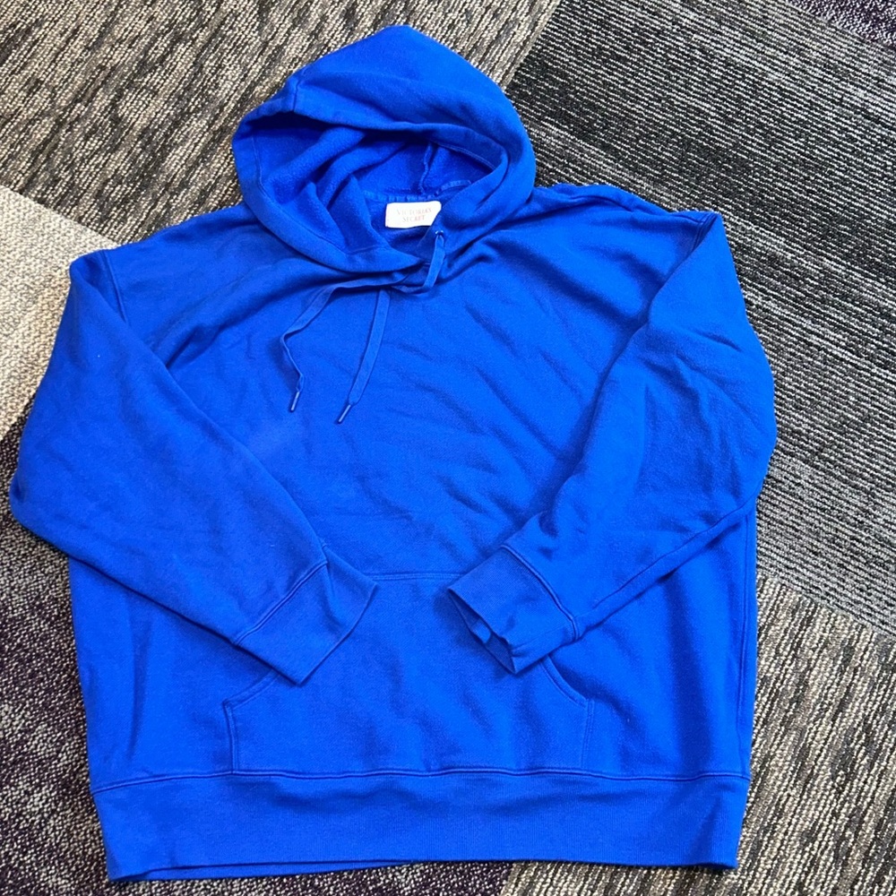 Victoria's Secret Blue Hoodie Sweatshirt